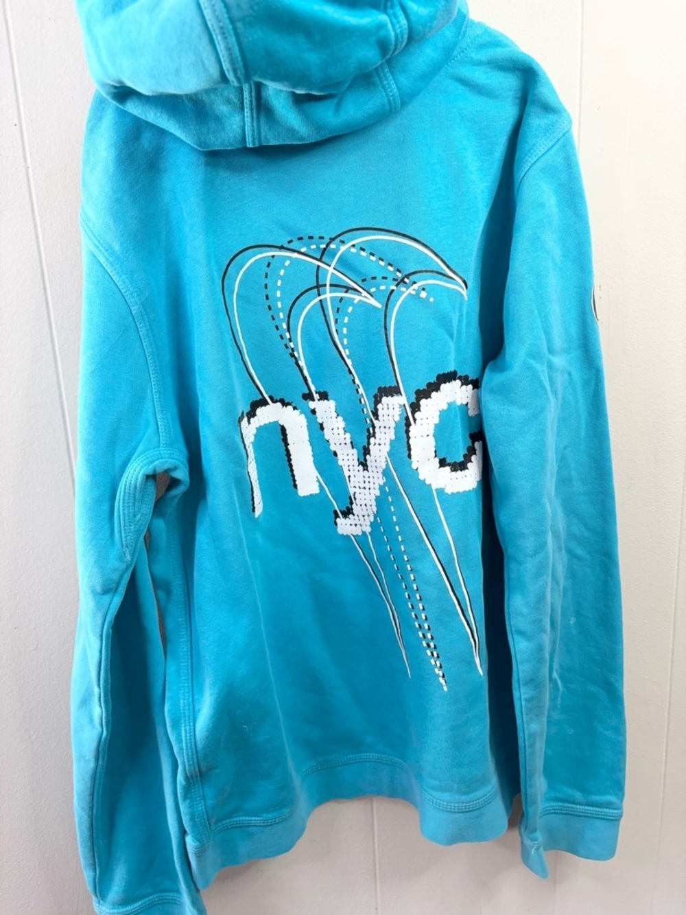 Nike blue pullover hoodie sweatshirt logo graphic size XL youth unisex - Picture 7 of 7